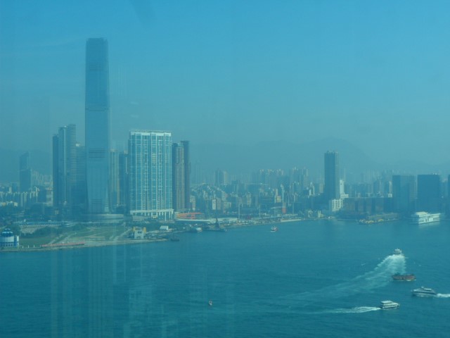 View overlooking Sky 100 from Ibis Hotel Hong Kong Central Sheung Wan