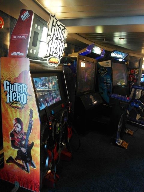 Inside the Video Arcade of Mariner of the Seas