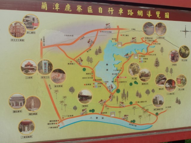  Map of Lan Tan 蘭潭地图