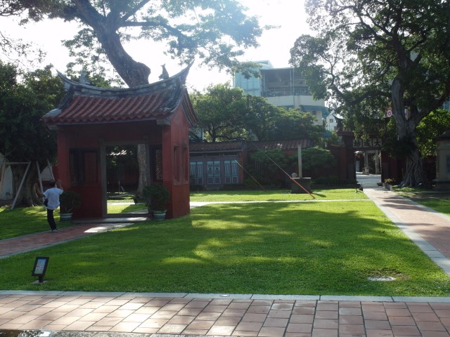  Inside the  compound of the Confucius Temple