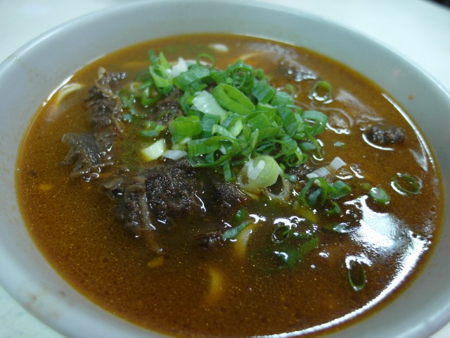 One of the best beef noodles we've had during this Taiwan trip