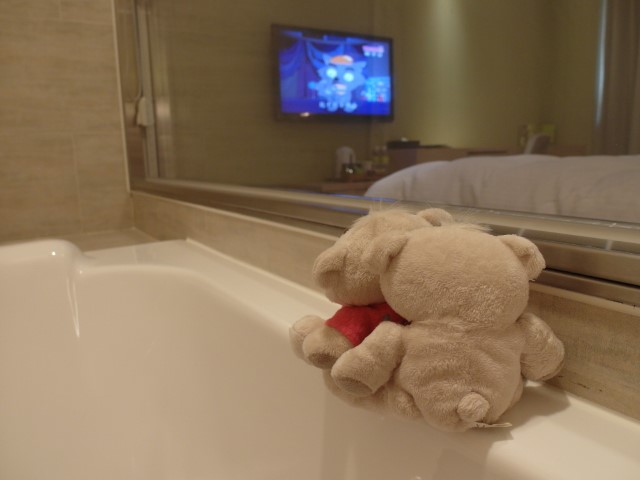 Sexy bathtub at Park City Central Hotel Taichung