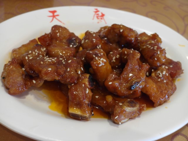 Stir Fried Pork Rib @ Tian Chu Seafood Restaurant 天厨海鲜楼  