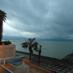 View from restaurant of Coastlight Hotel