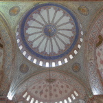 Dome of Blue Mosque Istanbul