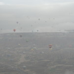 At least 60 balloons in 1st flight of Hot Air Balloon flight in Cappadocia of 2015
