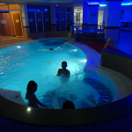 Indoor jacuzzi pool