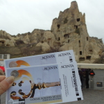 Entrance tickets to Goreme open air museum