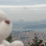 Tom overlooking Bosphorus strait