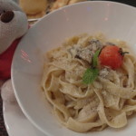 Mushroom pasta Aldar Restaurant 19TL