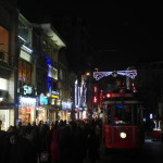 Istiklal shopping street next to Taksim Square