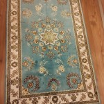 Turkish Carpet seen from one side