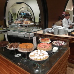 Coffee and desserts in Lounge Istanbul