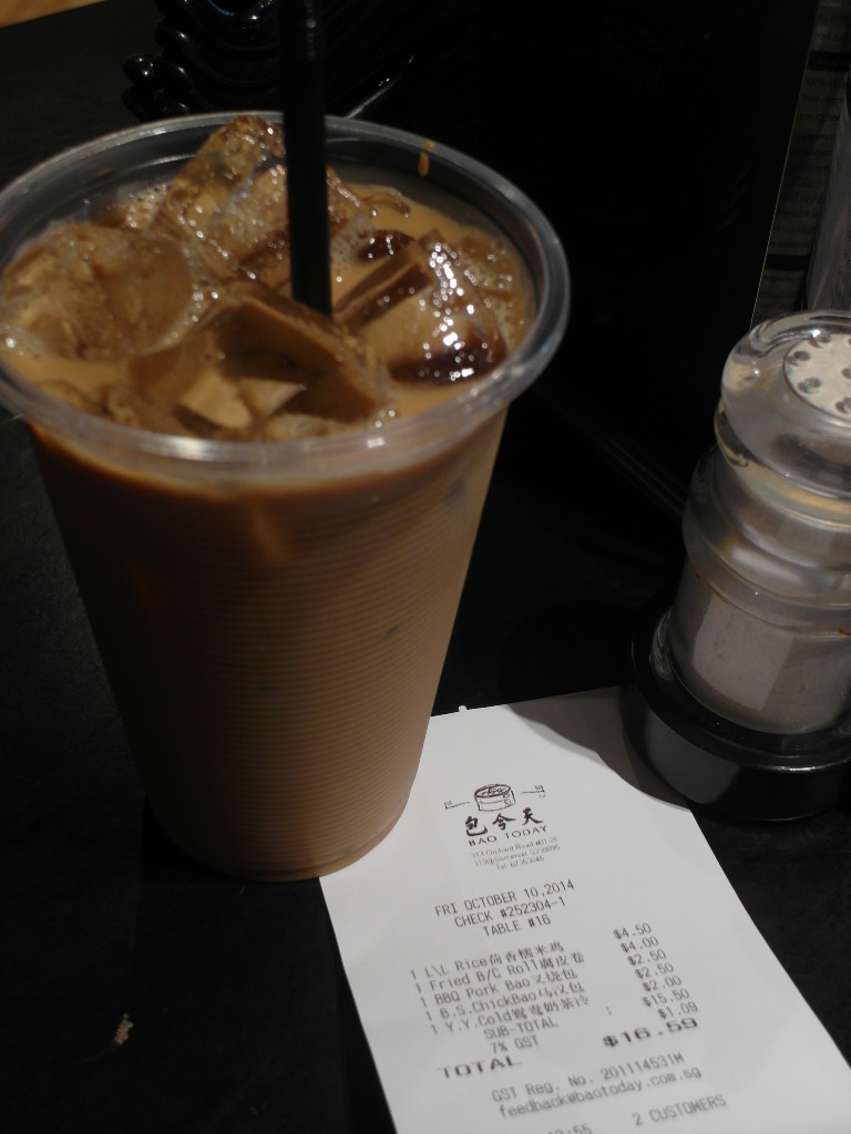 Iced Coffee with Tea Hong Kong Style