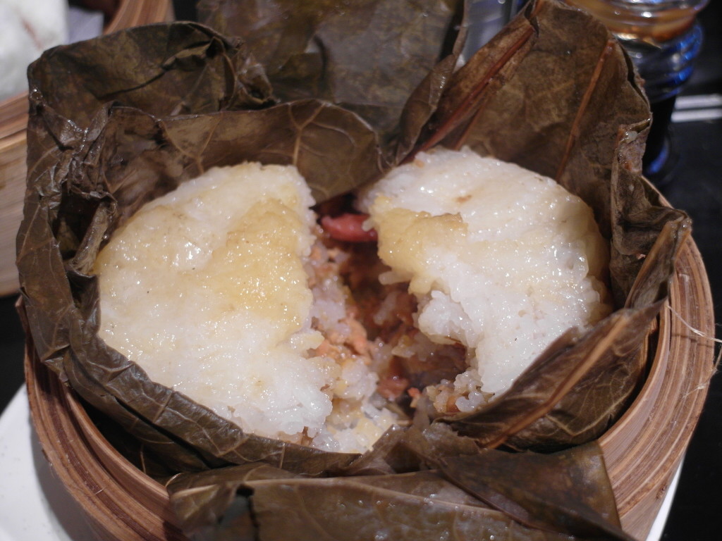 Lotus Leaf Glutinous Rice with Chicken