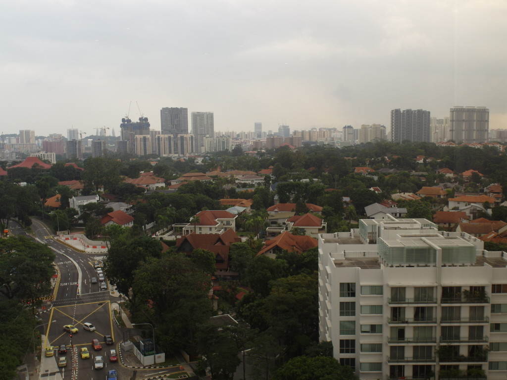 Unrestricted views from Hotel Jen Tanglin's Club Lounge