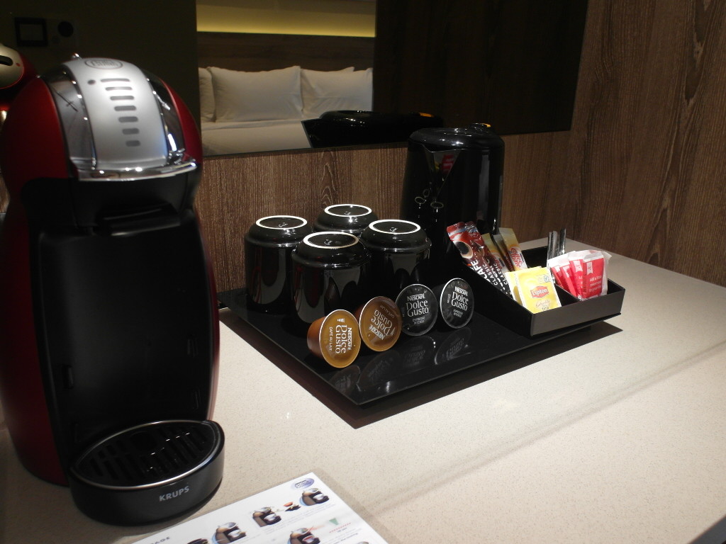 Nescafe Dolce Gusto Coffee Machine in Rainforest Executive Room D'Resort Downtown East