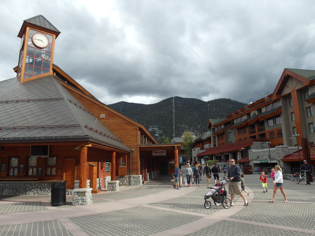 Clock Tower and Shopping areas at Heavenly Village