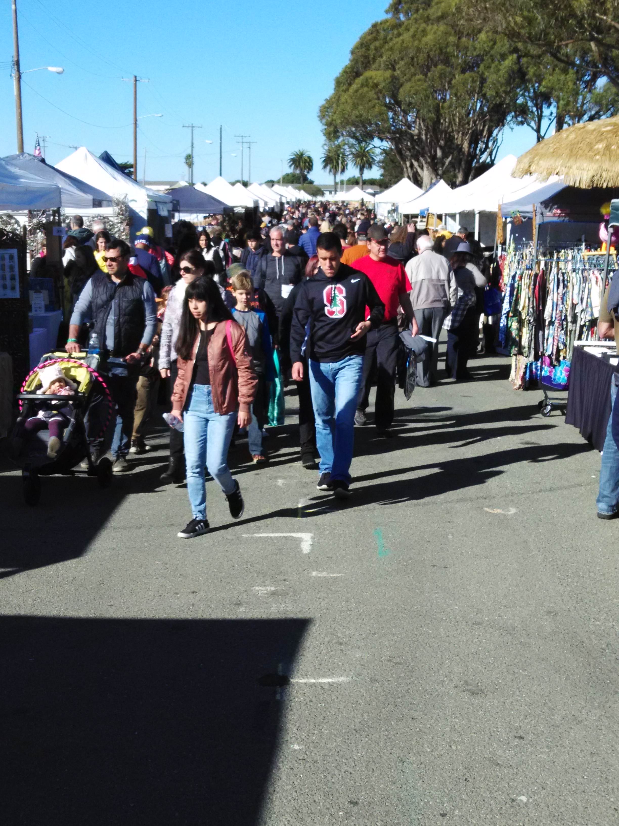 Inside Treasure Island Flea Market San Francisco