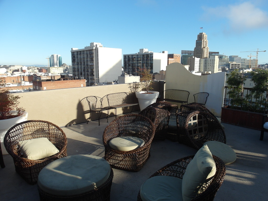 Roof Top Terrace Cova Hotel San Francisco