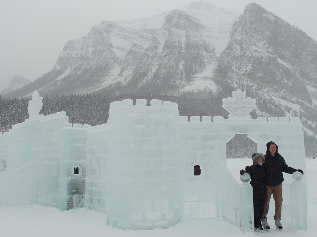  Ice sculpture @ The Fairmont Chateau Lake Louise