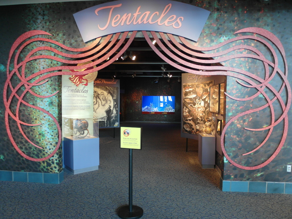 Entrance to Tentacles at Monterey Bay Aquarium