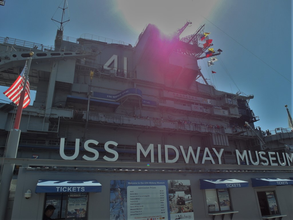 Entrance USS Midway