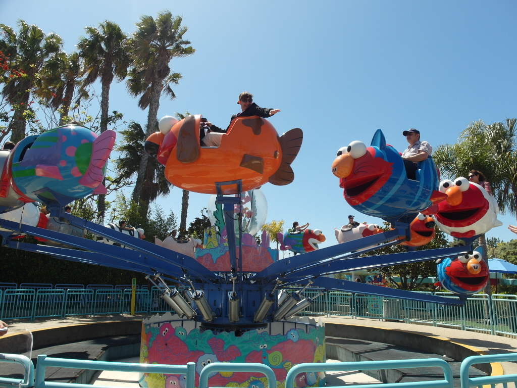 Elmo's Flying Fish San Diego SeaWorld