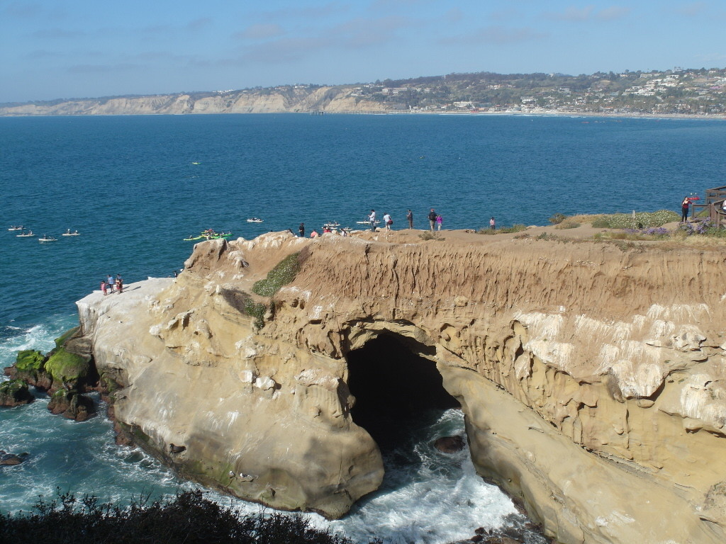 Sea Caves La Jolla Beach San Diego California