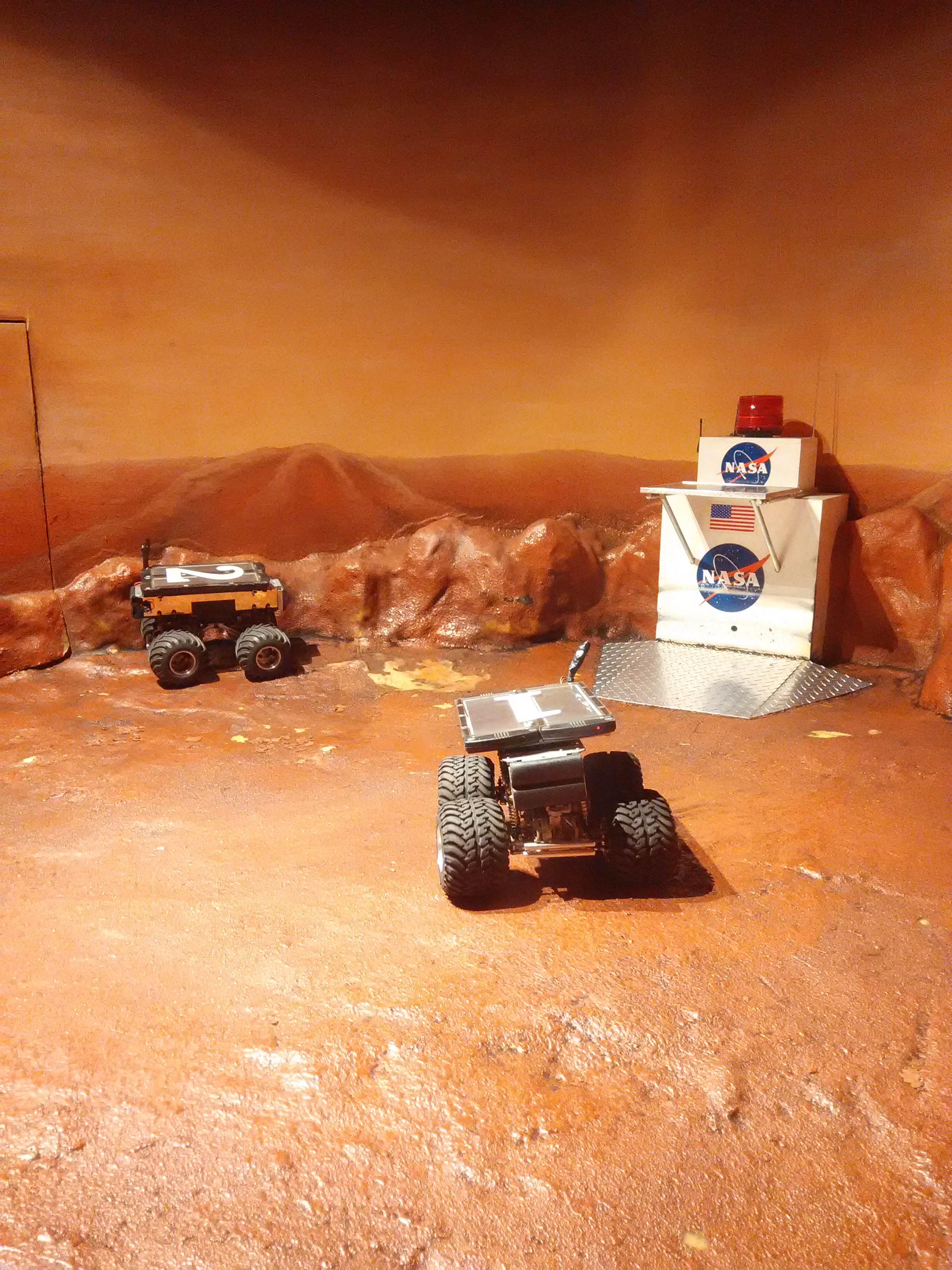 Mars Rovers Houston Space Center