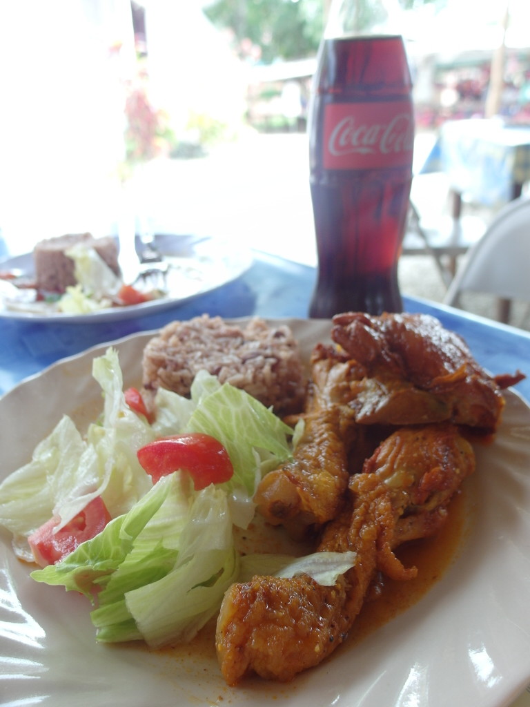 Typical Belize Meal