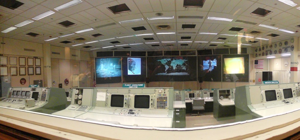 Panoramic of Historic Mission Control