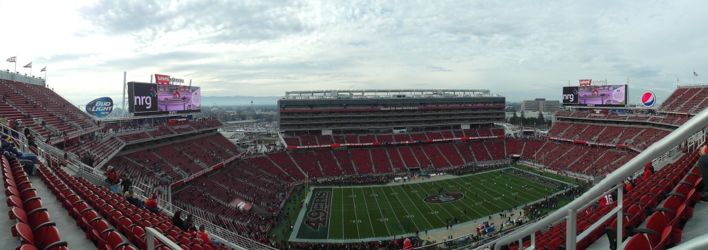 Catching the San Francisco 49ers LIVE @ Levi's Stadium!
