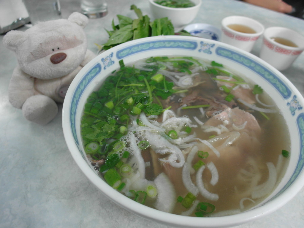 Special Beef noodles soup. Large bowl. $8.65. Good for 2!