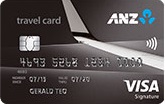ANZ Travel Visa Signature Credit Card