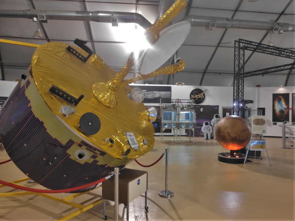 Inside NASA Ames Research Center Exhibition