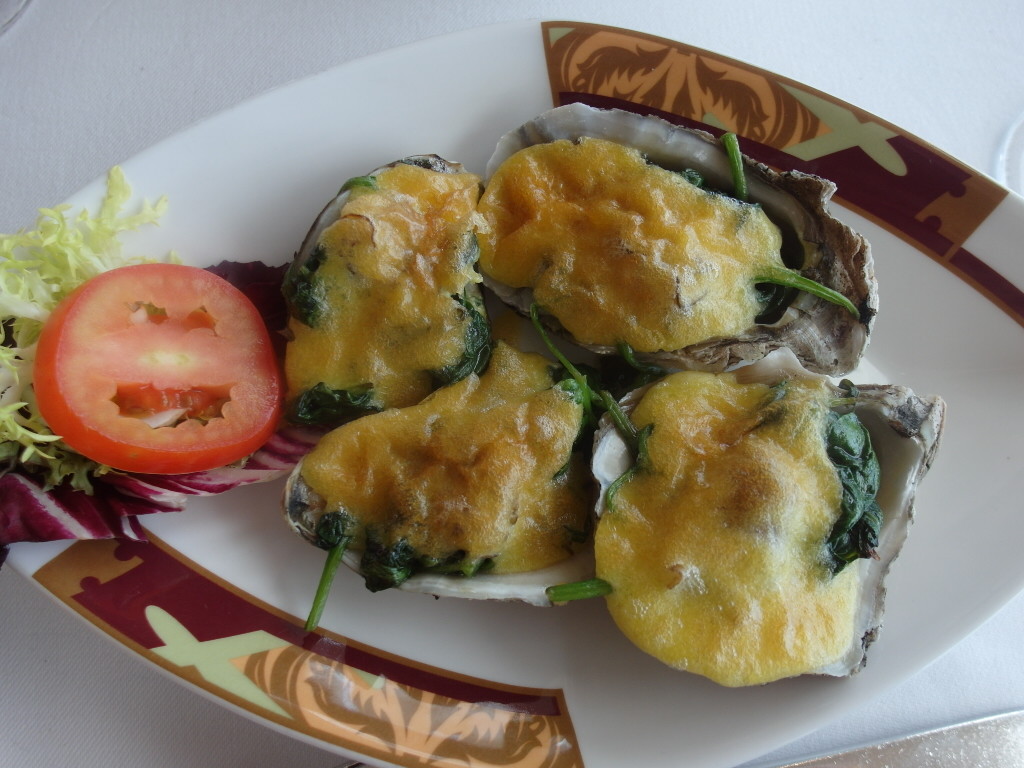 Cheese Baked Oyster