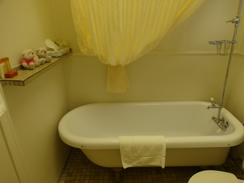 Bathroom of Deluxe Room Hotel Cornell San Francisco