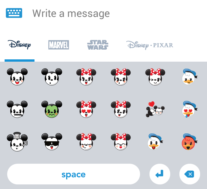Disney Cruise Line  App Disney Emoticons 4