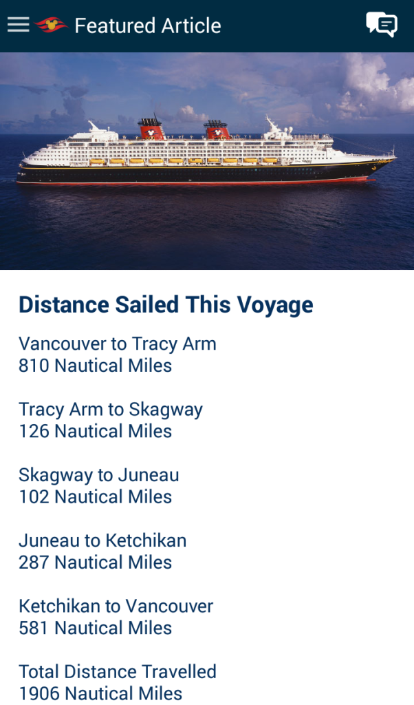 Distance Sailed