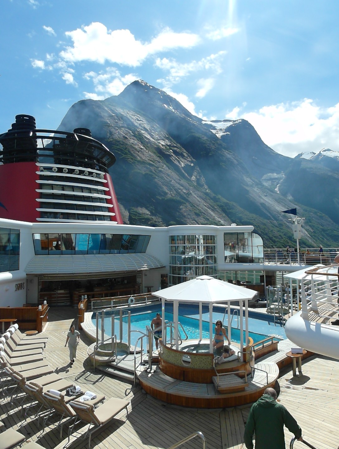 View from Disney Alaska Cruise