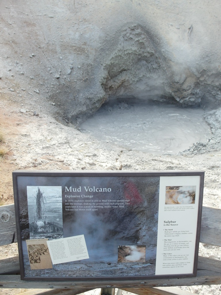 Mud Volcano Yellowstone National Park
