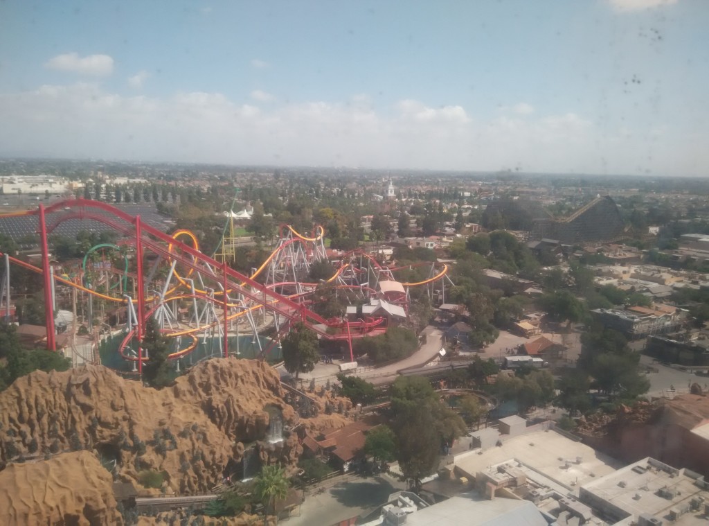 View from Sky Cabin Knott's Berry Farm