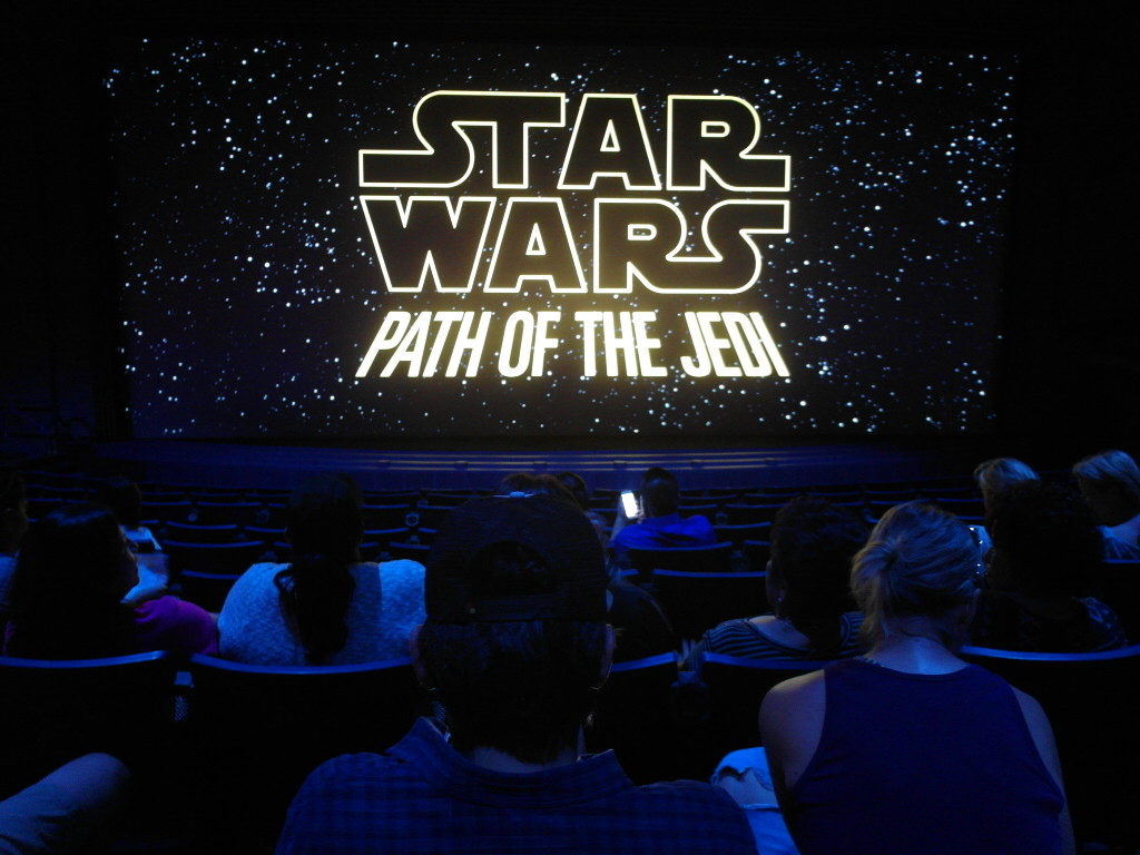 Star Wars Path of the Jedi Disneyland Park Anaheim