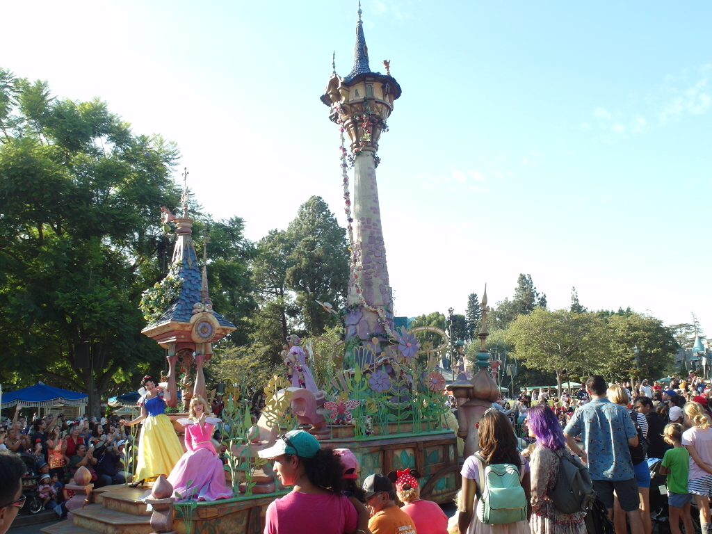 Disney Princesses Disneyland Anaheim Parade