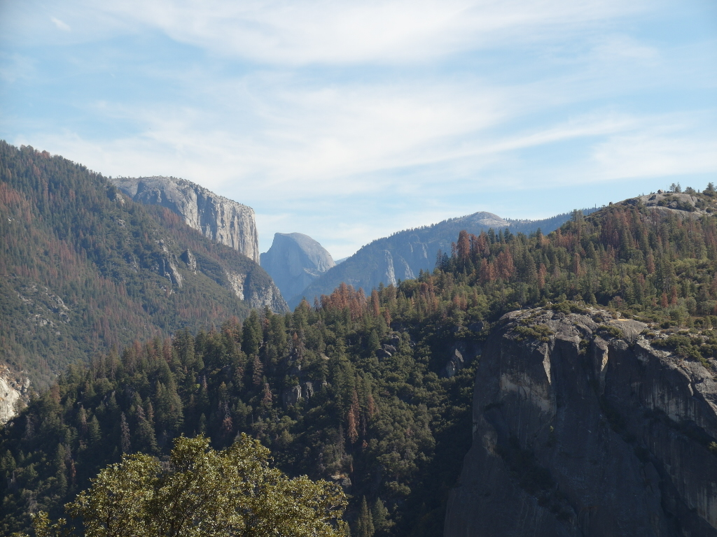 Yosemite National Park Half dome Close Up
