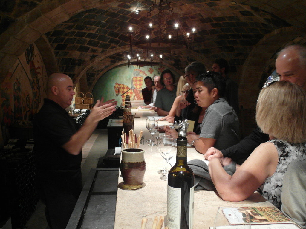 Wine tasting Castello di Amorosa Napa Valley