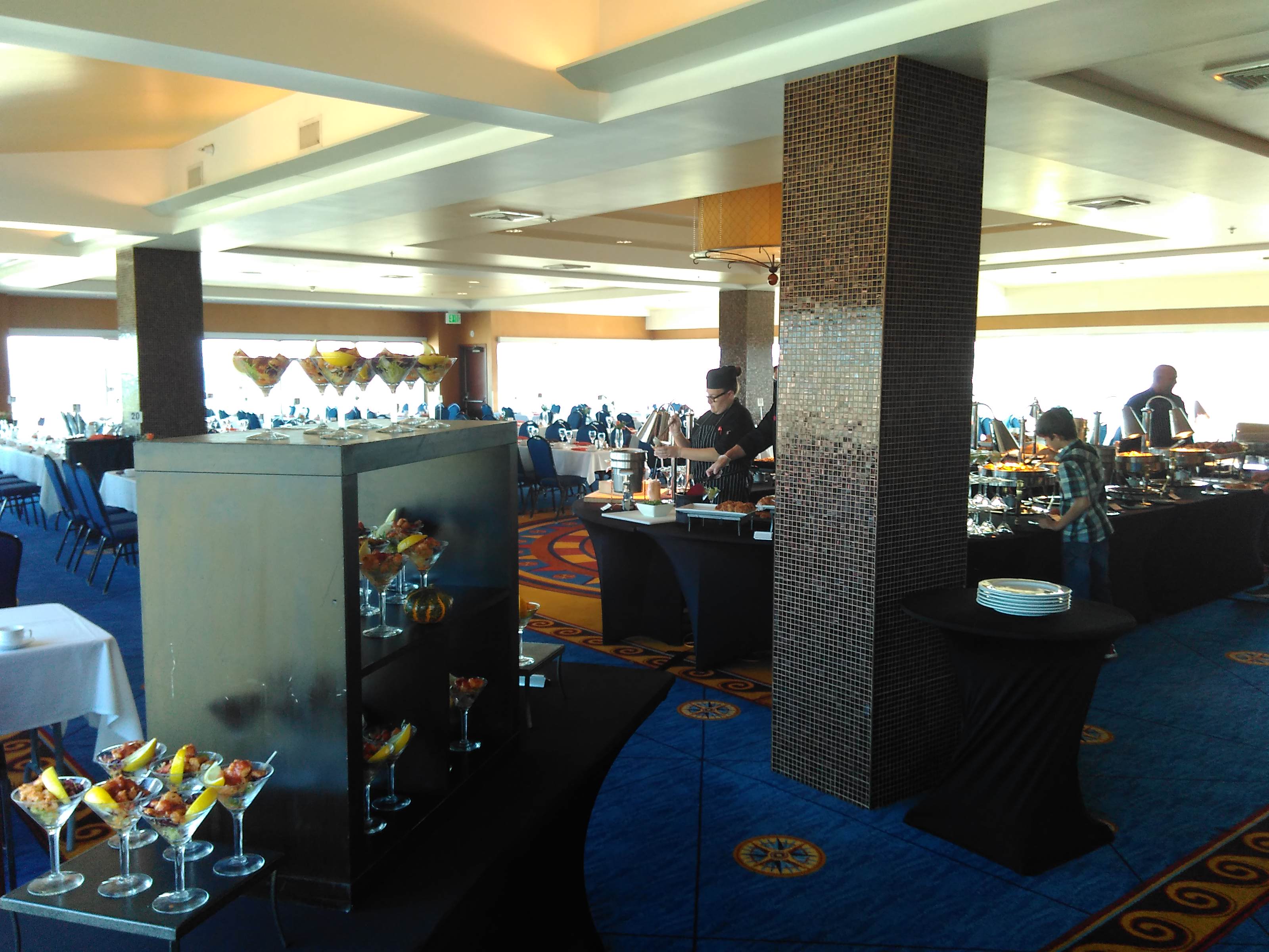 Interior Ferrante's Bay View Dining Room Monterey Marriott 