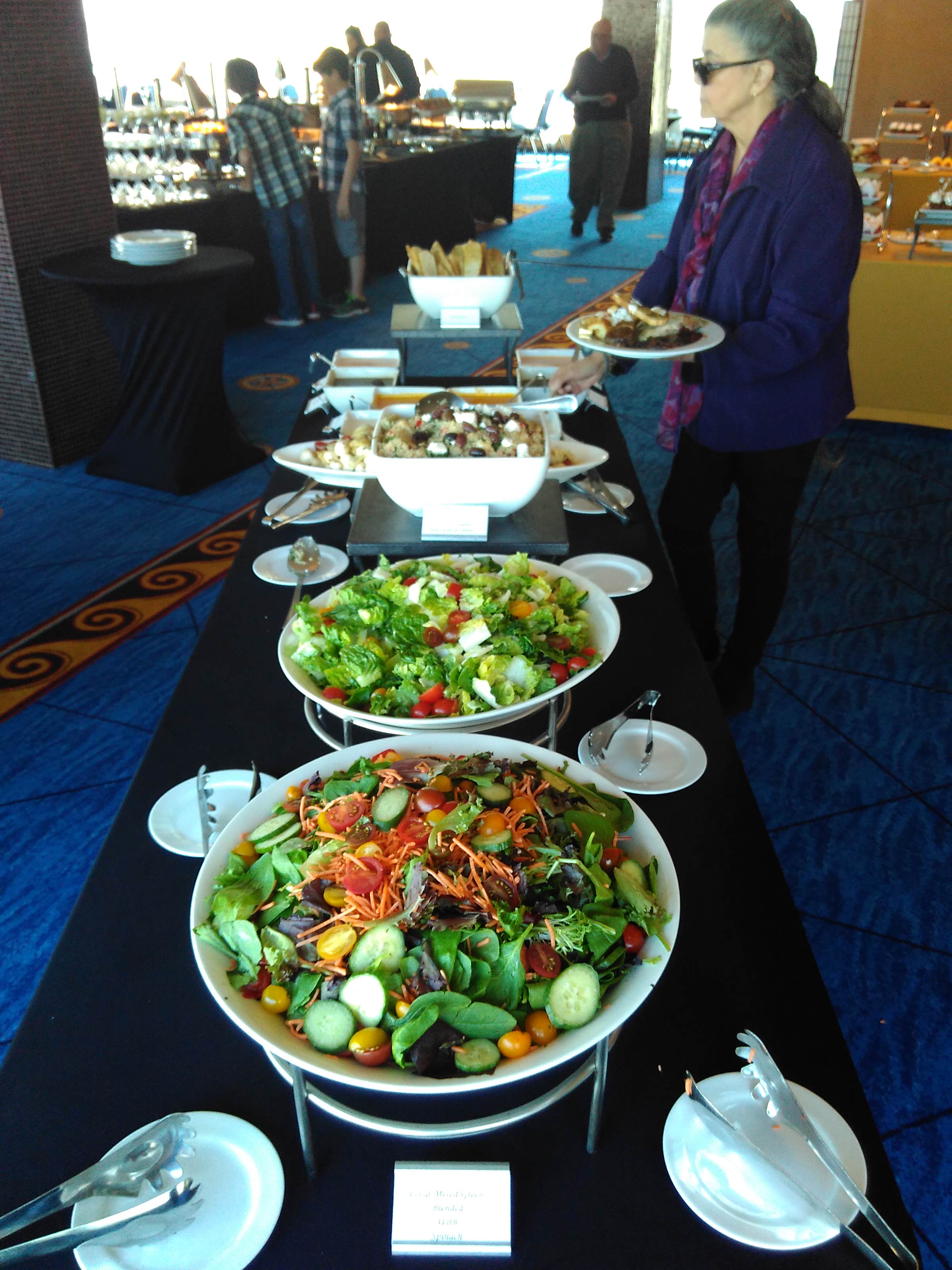 Thanksgiving Buffet Lunch Monterey Marriott Salads