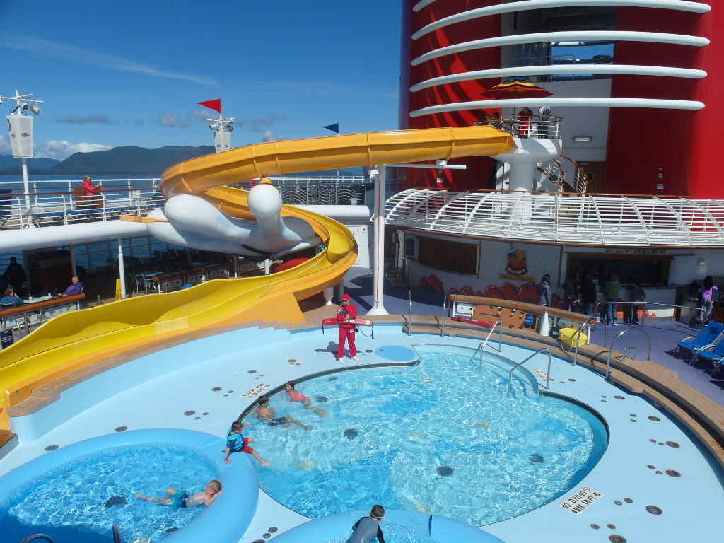Mickey's Pool Disney Wonder Disney Cruise Alaska